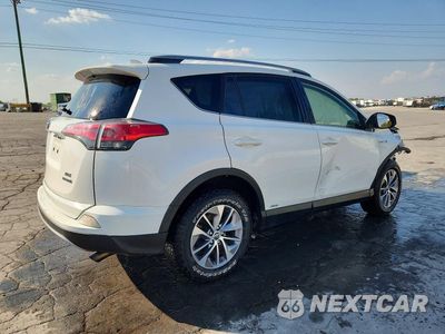 Trzecie zdjęcie samochodu z tyłu: 2018 TOYOTA RAV4 HYBRID XLE VIN:JTMRJREV8JD252084 - miniatura
