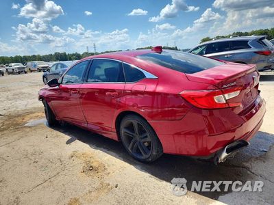 Drugie zdjęcie samochodu z przodu: 2018 HONDA ACCORD SPORT VIN:1HGCV1F3XJA033199 - miniatura