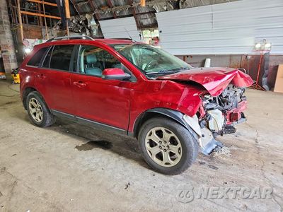 Czwarte zdjęcie samochodu z boku: 2014 FORD EDGE SEL VIN:2FMDK4JC7EBA22560 - miniatura