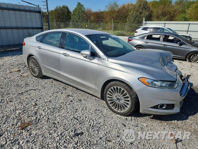 Czwarte zdjęcie samochodu z boku: 2016 FORD FUSION TITANIUM VIN:3FA6P0K96GR228053 - miniatura