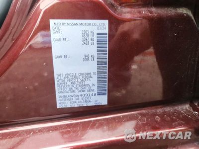 Zdjęcie 12 z 12 samochodu: 2024 NISSAN ALTIMA SV VIN:1N4BL4DV0RN409148 - miniatura