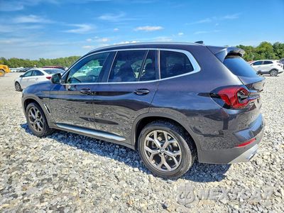 Drugie zdjęcie samochodu z przodu: 2022 BMW X3 XDRIVE30I VIN:5UX53DP09N9J11948 - miniatura
