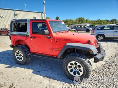 Czwarte zdjęcie samochodu z boku: 2013 JEEP WRANGLER SPORT VIN:1C4AJWAG6DL553997 - miniatura