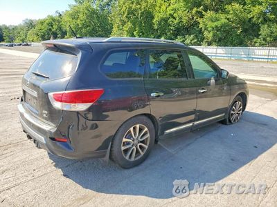 Trzecie zdjęcie samochodu z tyłu: 2016 NISSAN PATHFINDER SL VIN:5N1AR2MM0GC609449 - miniatura