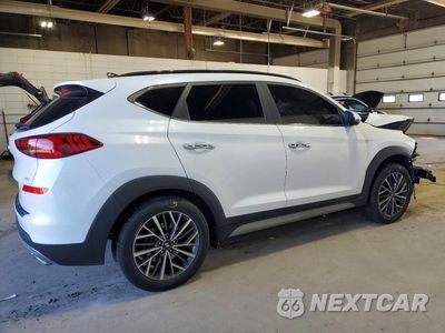 Trzecie zdjęcie samochodu z tyłu: 2020 HYUNDAI TUCSON ULTIMATE VIN:KM8J3CAL4LU261677 - miniatura