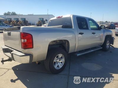 Trzecie zdjęcie samochodu z tyłu: 2007 CHEVROLET SILVERADO C1500 CREW CAB VIN:2GCEC13C971623155 - miniatura