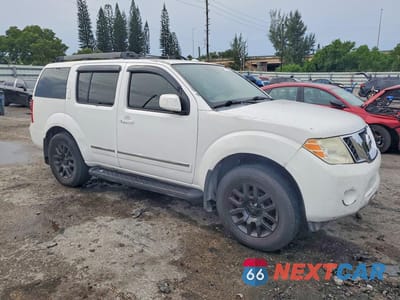 Czwarte zdjęcie samochodu z boku: 2010 NISSAN PATHFINDER S FE+ VIN:5N1AR1NN4AC604389 - miniatura