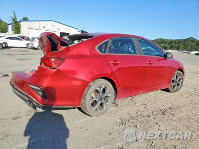 Trzecie zdjęcie samochodu z tyłu: 2019 KIA FORTE LXS VIN:3KPF24AD6KE013505 - miniatura