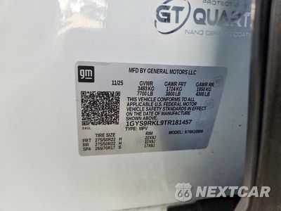 Zdjęcie 13 z 13 samochodu: 2026 CADILLAC ESCALADE ESV SPORT PLATINUM VIN:1GYS9RKL9TR181457 - miniatura