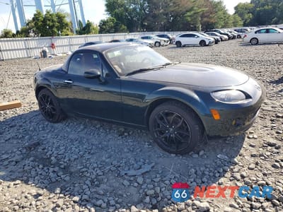 Czwarte zdjęcie samochodu z boku: 2007 MAZDA MX-5 MIATA VIN:JM1NC26F970125741 - miniatura