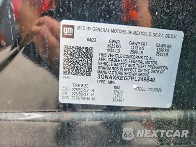 Zdjęcie 13 z 13 samochodu: 2023 CHEVROLET EQUINOX LT VIN:3GNAXKEG7PL249840 - miniatura