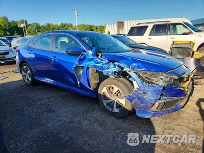 Czwarte zdjęcie samochodu z boku: 2020 HONDA CIVIC LX VIN:2HGFC2F60LH502954 - miniatura
