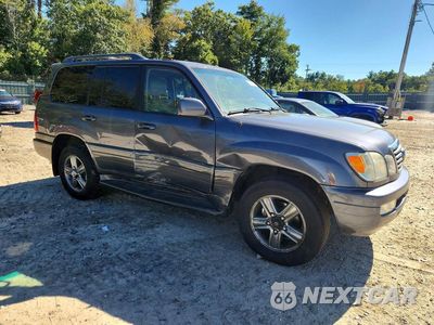 Czwarte zdjęcie samochodu z boku: 2006 LEXUS LX 470 VIN:JTJHT00W764006763 - miniatura