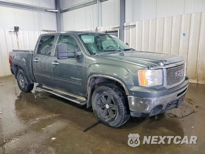 Czwarte zdjęcie samochodu z boku: 2011 GMC SIERRA K1500 SLE VIN:3GTP2VE38BG224091 - miniatura