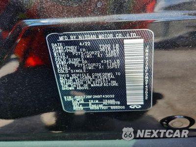 Zdjęcie 13 z 13 samochodu: 2022 INFINITI QX80 SENSORY VIN:JN8AZ2BF2N9743032 - miniatura