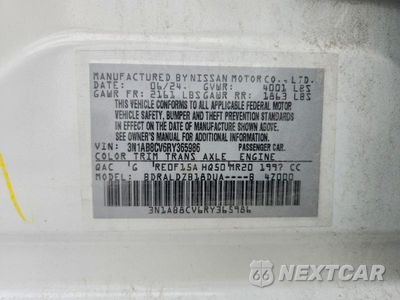 Zdjęcie 12 z 12 samochodu: 2024 NISSAN SENTRA SV VIN:3N1AB8CV6RY365986 - miniatura