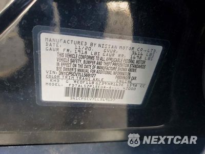 Zdjęcie 12 z 12 samochodu: 2020 NISSAN KICKS SV VIN:3N1CP5CV7LL569127 - miniatura