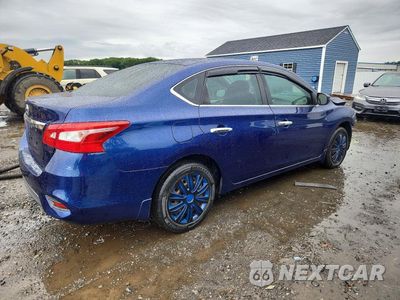Trzecie zdjęcie samochodu z tyłu: 2017 NISSAN SENTRA S VIN:3N1AB7AP4HY205442 - miniatura