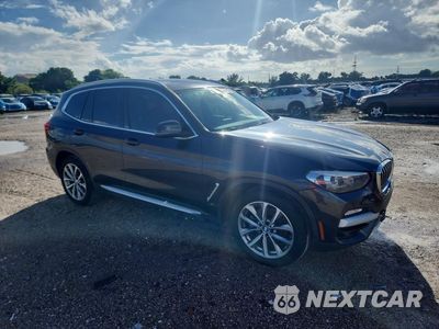 Czwarte zdjęcie samochodu z boku: 2019 BMW X3 SDRIVE30I VIN:5UXTR7C5XKLF29574 - miniatura