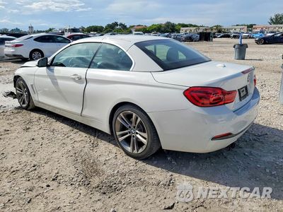 Drugie zdjęcie samochodu z przodu: 2019 BMW 430I VIN:WBA4Z1C57KEE48911 - miniatura