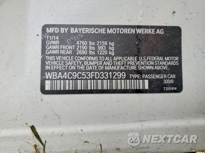 Zdjęcie 12 z 12 samochodu: 2015 BMW 428 XI GRAN COUPE SULEV VIN:WBA4C9C53FD331299 - miniatura