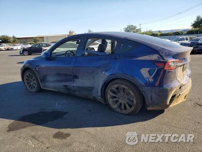 Drugie zdjęcie samochodu z przodu: 2022 TESLA MODEL Y VIN:7SAYGAEE2NF520558 - miniatura