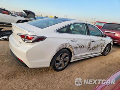Trzecie zdjęcie samochodu z tyłu: 2016 HYUNDAI SONATA HYBRID LIMITED VIN:KMHE34L11GA026101 - miniatura