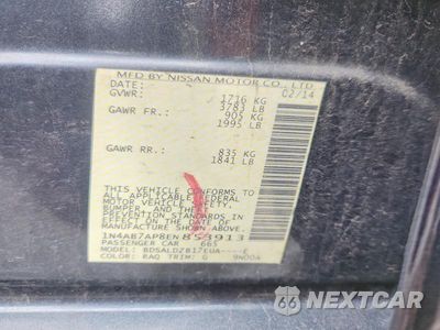 Zdjęcie 12 z 12 samochodu: 2014 NISSAN SENTRA SV VIN:1N4AB7AP8EN853913 - miniatura