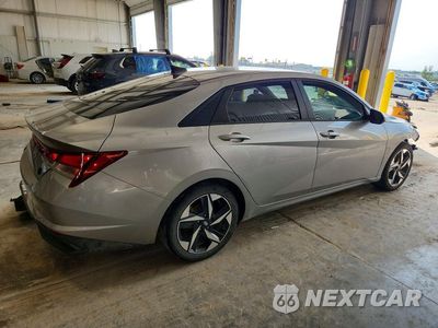 Trzecie zdjęcie samochodu z tyłu: 2023 HYUNDAI ELANTRA SEL VIN:5NPLS4AG6PH101955 - miniatura