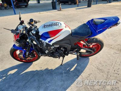 Trzecie zdjęcie samochodu z tyłu: 2007 HONDA CBR600 RR VIN:JH2PC40007M005769 - miniatura