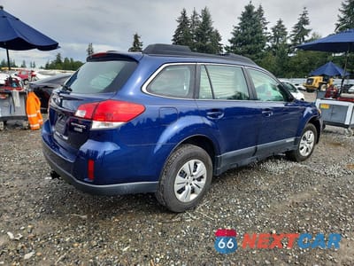 Trzecie zdjęcie samochodu z tyłu: 2010 SUBARU OUTBACK 2.5I VIN:4S4BRBAC9A3350290 - miniatura