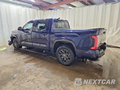 Drugie zdjęcie samochodu z przodu: 2023 TOYOTA TUNDRA CREWMAX PLATINUM VIN:5TFNA5AB9PX021527 - miniatura