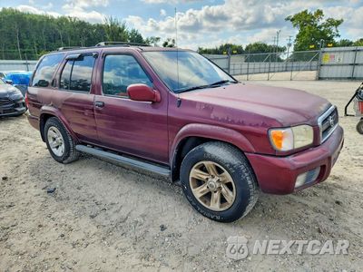 Czwarte zdjęcie samochodu z boku: 2002 NISSAN PATHFINDER SE VIN:JN8DR09X32W655961 - miniatura