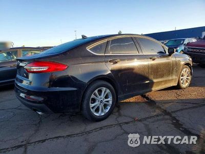 Trzecie zdjęcie samochodu z tyłu: 2020 FORD FUSION SE VIN:3FA6P0HD5LR246890 - miniatura