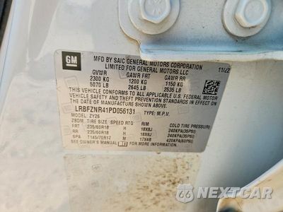 Zdjęcie 13 z 13 samochodu: 2023 BUICK ENVISION ESSENCE VIN:LRBFZNR41PD056131 - miniatura
