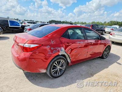 Trzecie zdjęcie samochodu z tyłu: 2016 TOYOTA COROLLA LE PLUS VIN:5YFBURHE7GP409212 - miniatura