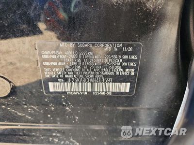 Zdjęcie 13 z 13 samochodu: 2021 SUBARU FORESTER SPORT VIN:JF2SKARC0MH463593 - miniatura