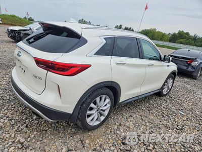Trzecie zdjęcie samochodu z tyłu: 2019 INFINITI QX50 ESSENTIAL VIN:3PCAJ5M31KF118307 - miniatura