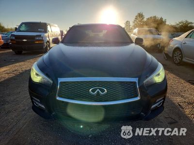 Piąte zdjęcie samochodu w środku: 2015 INFINITI Q50 PREMIUM VIN:JN1BV7AR3FM419805 - miniatura