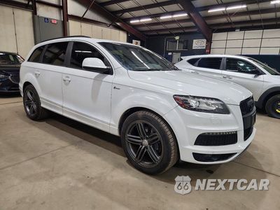 Czwarte zdjęcie samochodu z boku: 2015 AUDI Q7 PRESTIGE VIN:WA1DGAFE0FD002560 - miniatura