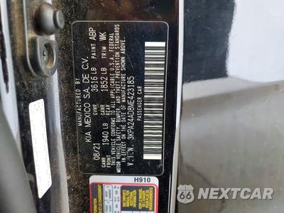 Zdjęcie 13 z 13 samochodu: 2021 KIA RIO LX VIN:3KPA24AD8ME423185 - miniatura