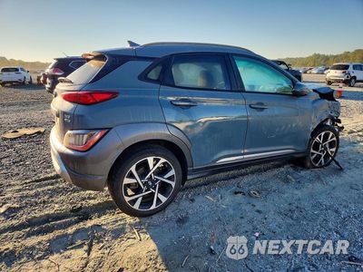Trzecie zdjęcie samochodu z tyłu: 2022 HYUNDAI KONA LIMITED VIN:KM8K5CA31NU928867 - miniatura
