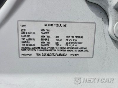 Zdjęcie 13 z 13 samochodu: 2023 TESLA MODEL Y VIN:7SAYGDEE3PA188132 - miniatura
