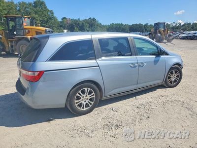 Trzecie zdjęcie samochodu z tyłu: 2012 HONDA ODYSSEY EXL VIN:5FNRL5H6XCB113593 - miniatura
