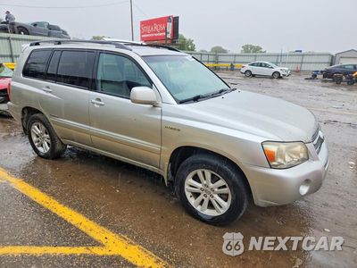 Czwarte zdjęcie samochodu z boku: 2006 TOYOTA HIGHLANDER HYBRID VIN:JTEEW21A760017955 - miniatura