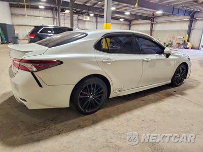 Trzecie zdjęcie samochodu z tyłu: 2022 TOYOTA CAMRY XSE VIN:4T1K61AK6NU029477 - miniatura