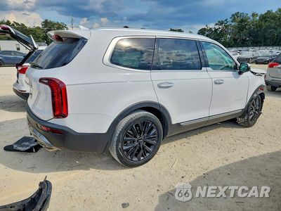 Trzecie zdjęcie samochodu z tyłu: 2022 KIA TELLURIDE SX VIN:5XYP54HC1NG213949 - miniatura