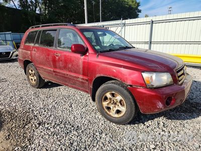 Czwarte zdjęcie samochodu z boku: 2006 TOYOTA HIGHLANDER BASE VIN:JTEHD21A260045004 - miniatura