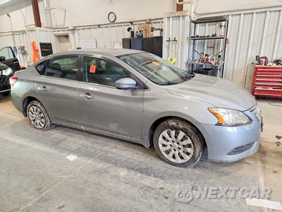 Czwarte zdjęcie samochodu z boku: 2014 NISSAN SENTRA SV VIN:3N1AB7AP0EY304884 - miniatura