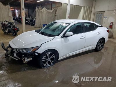 2022 NISSAN SENTRA SV 3N1AB8CV8NY247285 - główne zdjęcie licytacji z USA - miniatura